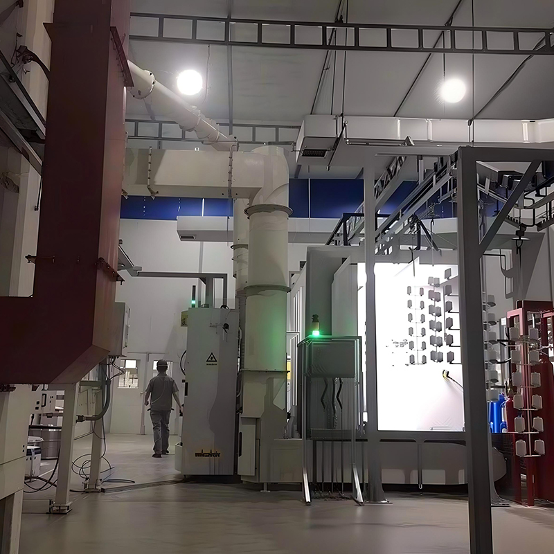 خط پوشش پودری