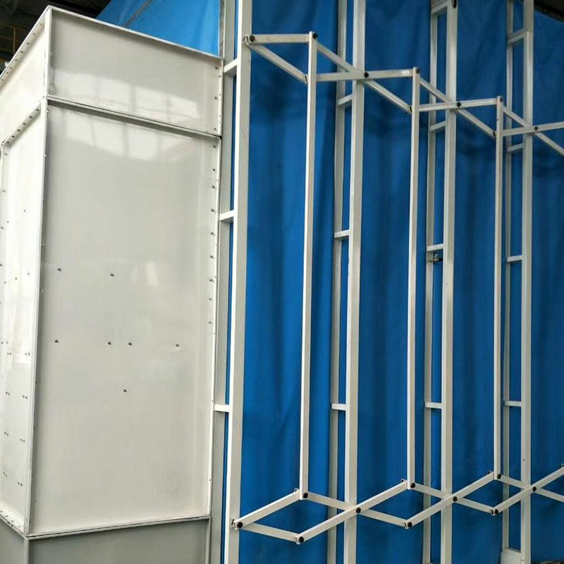 غرفه سمباده و اسپری سیار جمع شونده