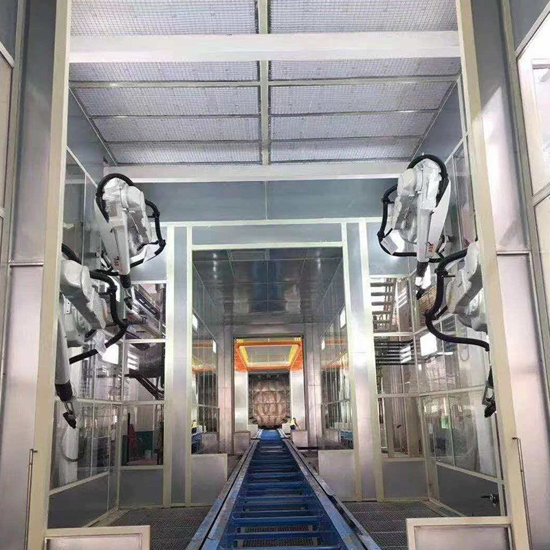 خط پوشش بدنه کامیون